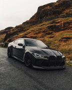 Yahua BMW M3 G80 G81 & BMW M4 G82 G83 Pre-Preg Carbon Fibre ID-01 Front Splitter (2021+)