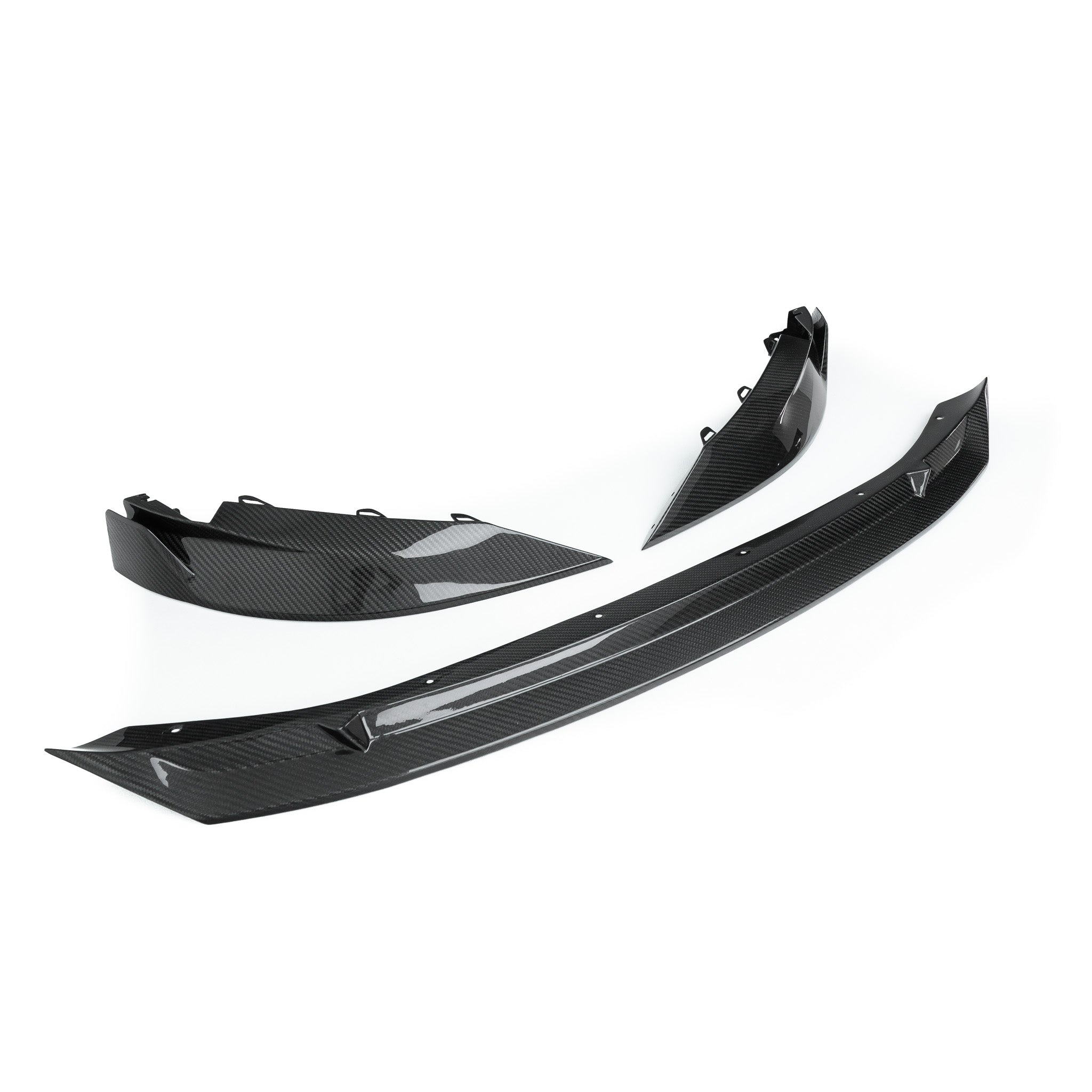 Yahua BMW M3 G80 G81 & BMW M4 G82 G83 Pre-Preg Carbon Fibre ID-01 Front Splitter (2021+)