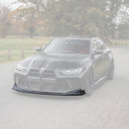 Yahua BMW M3 G80 G81 & BMW M4 G82 G83 Pre-Preg Carbon Fibre PR-1 Front Splitter (2021+)