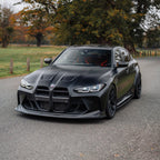 Yahua BMW M3 G80 G81 & BMW M4 G82 G83 Pre-Preg Carbon Fibre PR-1 Front Splitter (2021+)