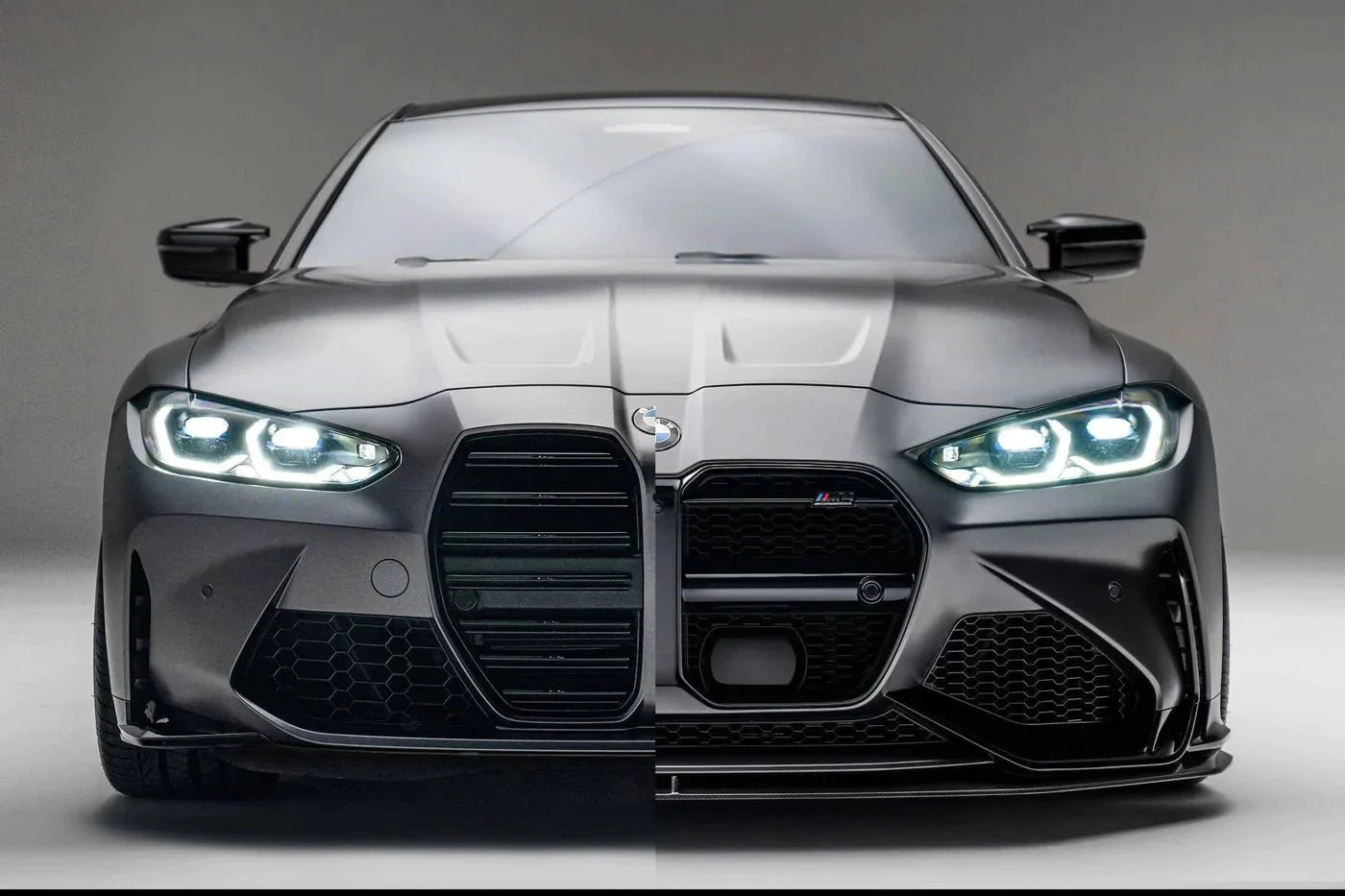 Yahua BMW M3 G80 G81 & M4 G82 G83 Carbon Fibre Splitter for V1 Bumper(2021+)