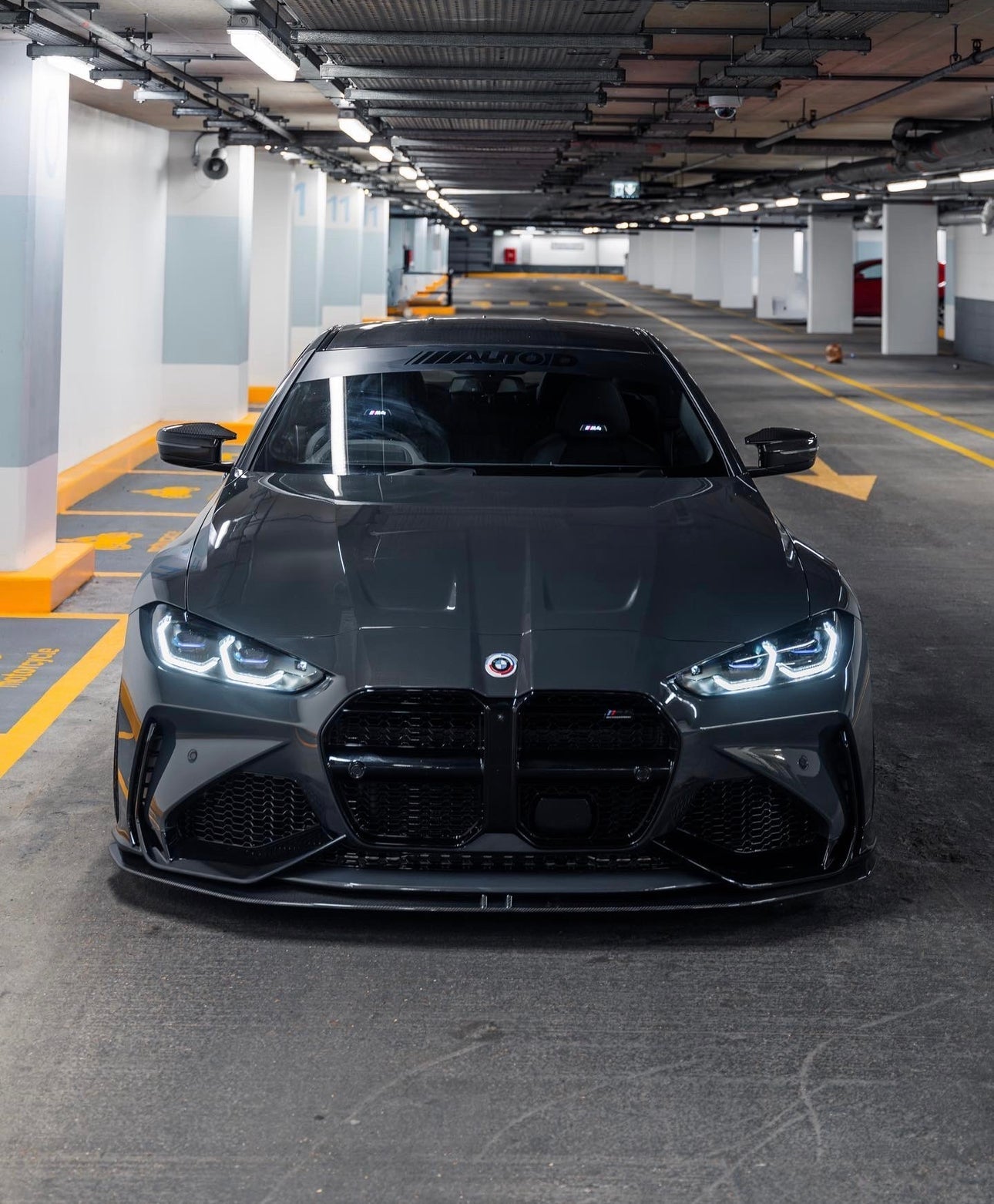 Yahua BMW M3 G80 G81 & M4 G82 G83 Carbon Fibre Splitter for V1 Bumper(2021+)