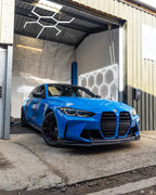 Yahua BMW M3 G80 G81 & M4 G82 G83 Dry Carbon Fibre Front Splitter (2021+)