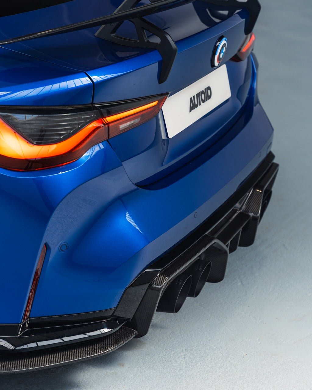 Yahua BMW M3 G80 G81 & M4 G82 G83 Dry Carbon Fibre Rear Diffuser (2021+)