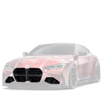 Yahua BMW M3 G80 & M4 G82 Carbon Fibre Grilles & Ducts for V1 Bumper (2021+)