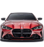 Yahua BMW M3 G80 & M4 G82 Carbon Fibre Grilles & Ducts for V1 Bumper (2021+)
