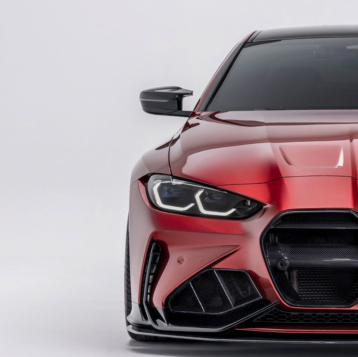 BMW M3 G80 & M4 G82 Carbon Fibre Grilles & Ducts for V1 Bumper (2021+)