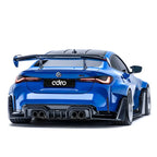 Yahua BMW M3 G80 & M4 G82 Dry Carbon Fibre AT-R3 Rear Wing (2021+)