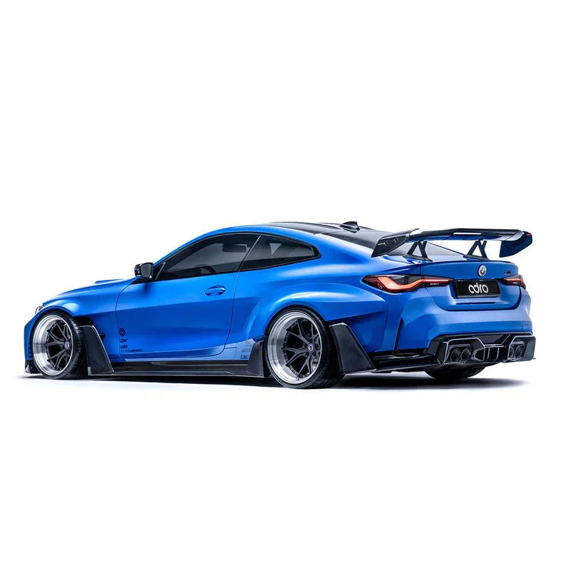Yahua BMW M3 G80 & M4 G82 Dry Carbon Fibre AT-R3 Rear Wing (2021+)