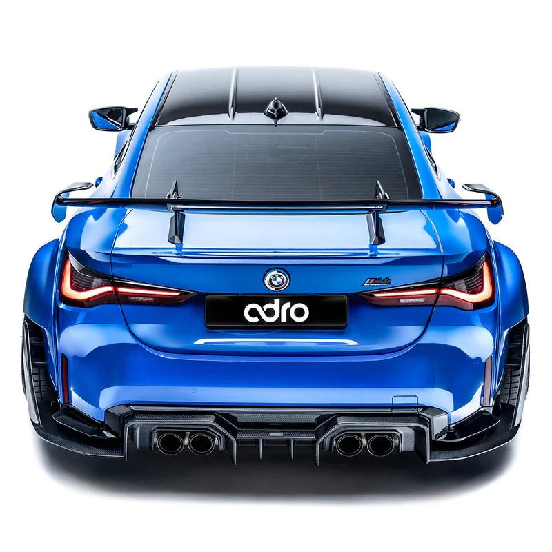 Yahua BMW M3 G80 & M4 G82 Dry Carbon Fibre AT-R3 Rear Wing (2021+)