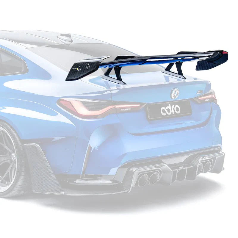 Yahua BMW M3 G80 & M4 G82 Dry Carbon Fibre AT-R3 Rear Wing (2021+)