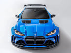 Yahua BMW M3 G80 & M4 G82 Dry Carbon Fibre Front Vented Bonnet (2021+)