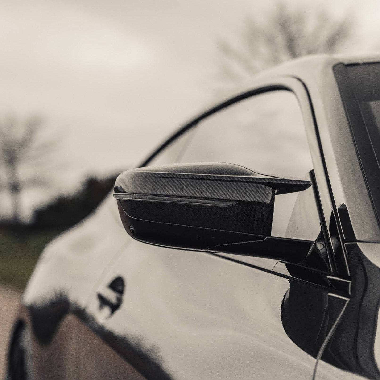 BMW M3 G80, M4 G82, M2 G87, M240i G42 & M340i G20 Pre-preg Carbon Fibre Wing Mirror Covers by TRE (2021+)