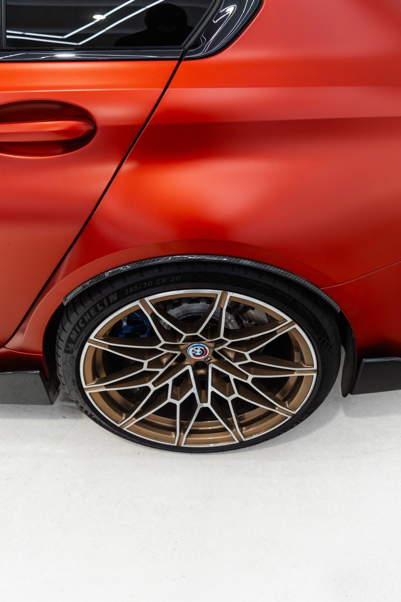Yahua BMW M3 Saloon G80 & Touring G81 Pre-Preg Carbon Fibre Wheel Arch Extension Trims (2020+)