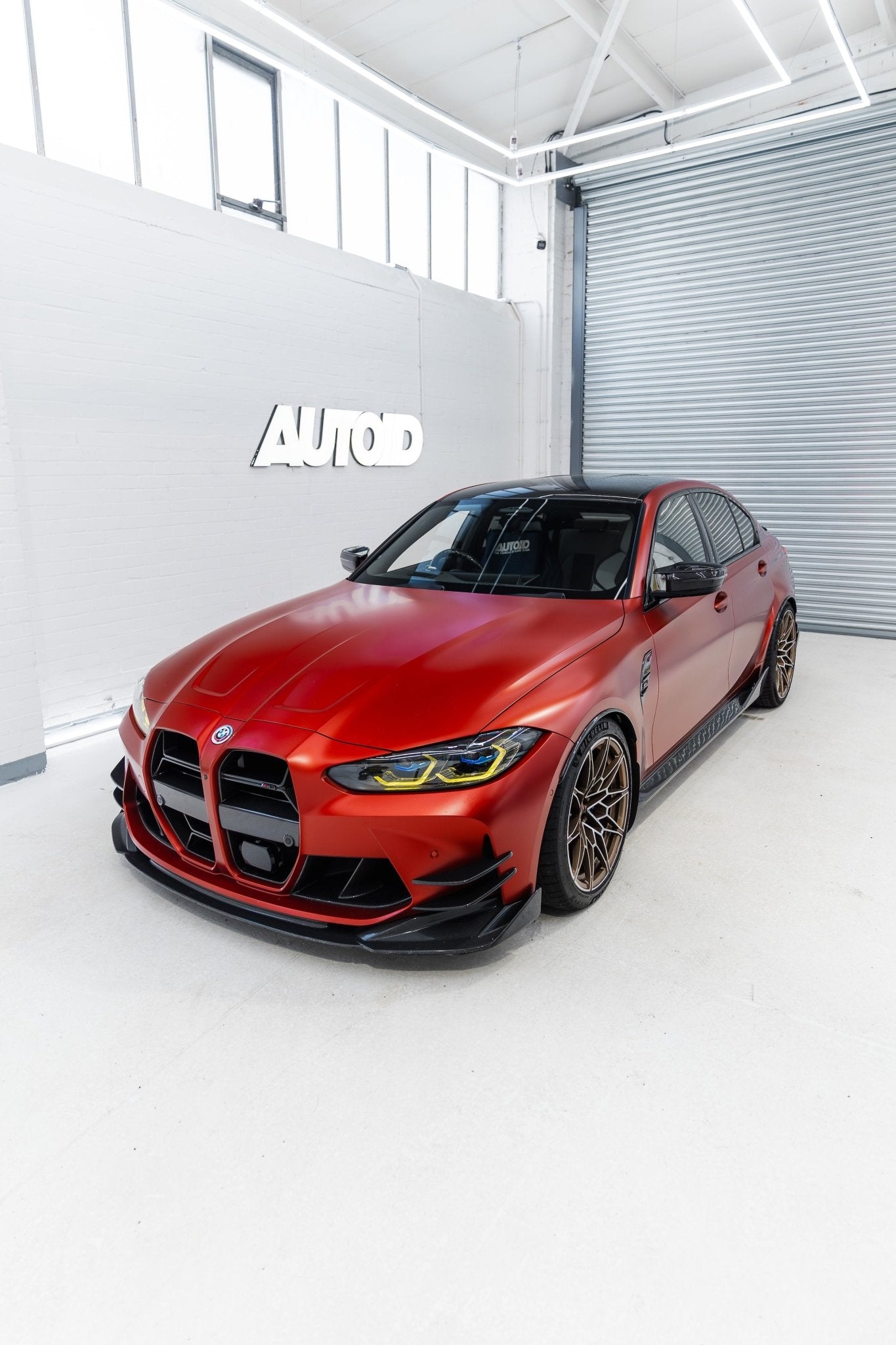 Yahua BMW M3 Saloon G80 & Touring G81 Pre-Preg Carbon Fibre Wheel Arch Extension Trims (2020+)