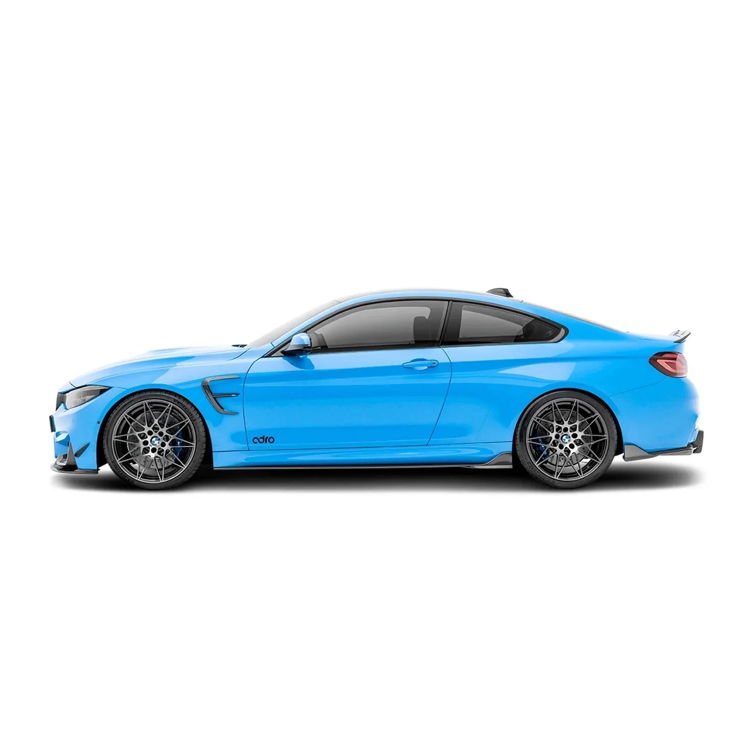 BMW M4 F82 F83 Pre-Preg Carbon Fibre Side Skirts by Adro (2014-2020)