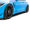 Yahua BMW M4 F82 F83 Pre-Preg Carbon Fibre Side Skirts (2014-2020)
