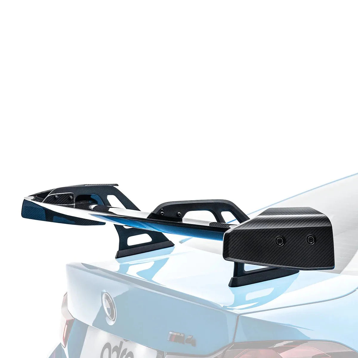 Yahua BMW M4 F82 Pre-Preg Carbon Fibre AT-R Swan Neck GT Rear Wing (2014-2020)