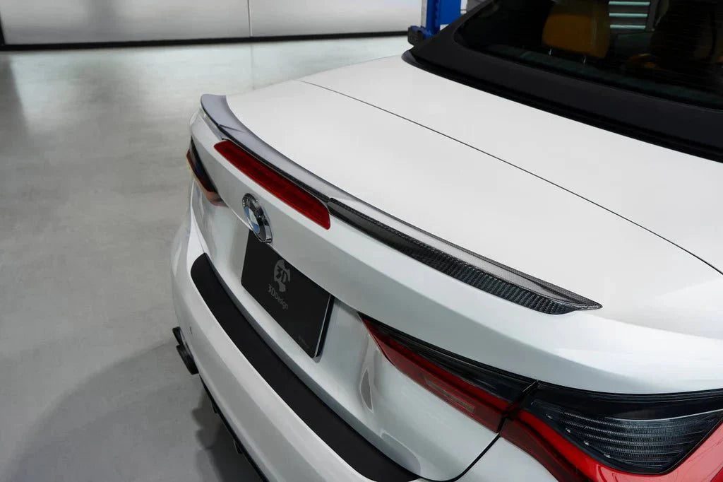 BMW M4 G83 Convertible Carbon Fibre Rear Spoiler by Yahua (2020+)