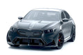 Yahua BMW M5 G90 G99 Carbon Fibre 2-Piece Front Splitter (2024+)