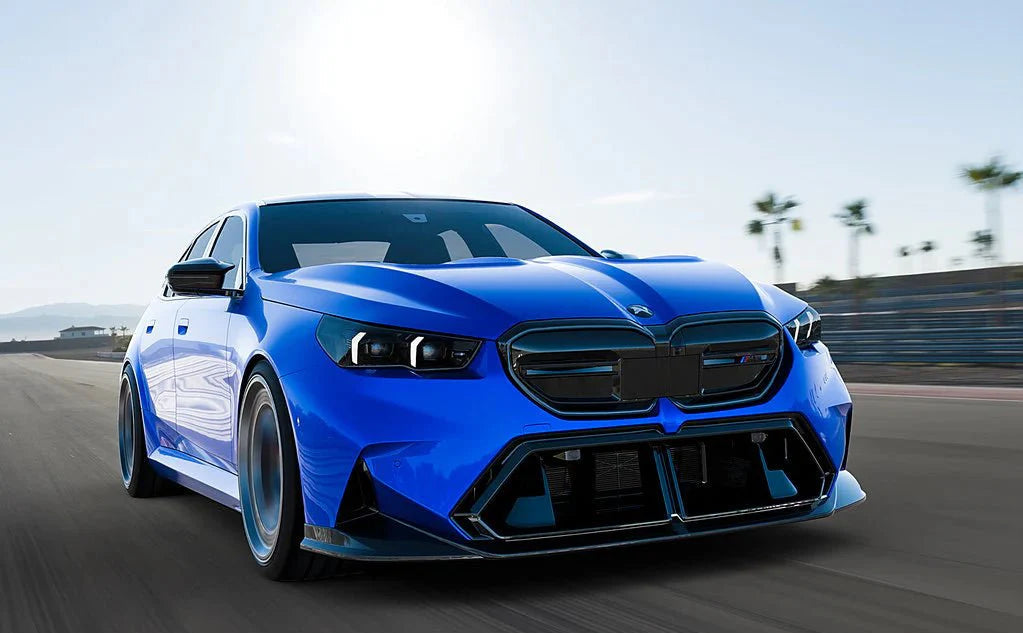 Yahua BMW M5 G90 G99 Carbon Fibre 3-Piece Front Splitter (2024+)