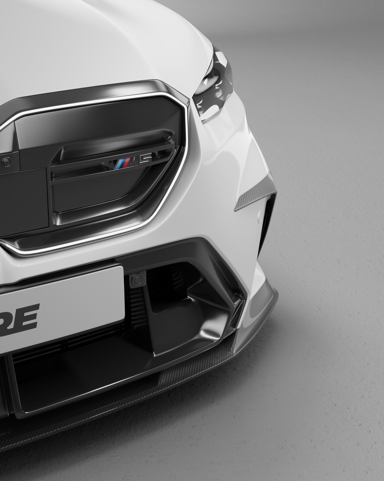 Yahua BMW M5 G90 G99 Pre-Preg Carbon Fibre PR-1 Front Duct Extension Trims