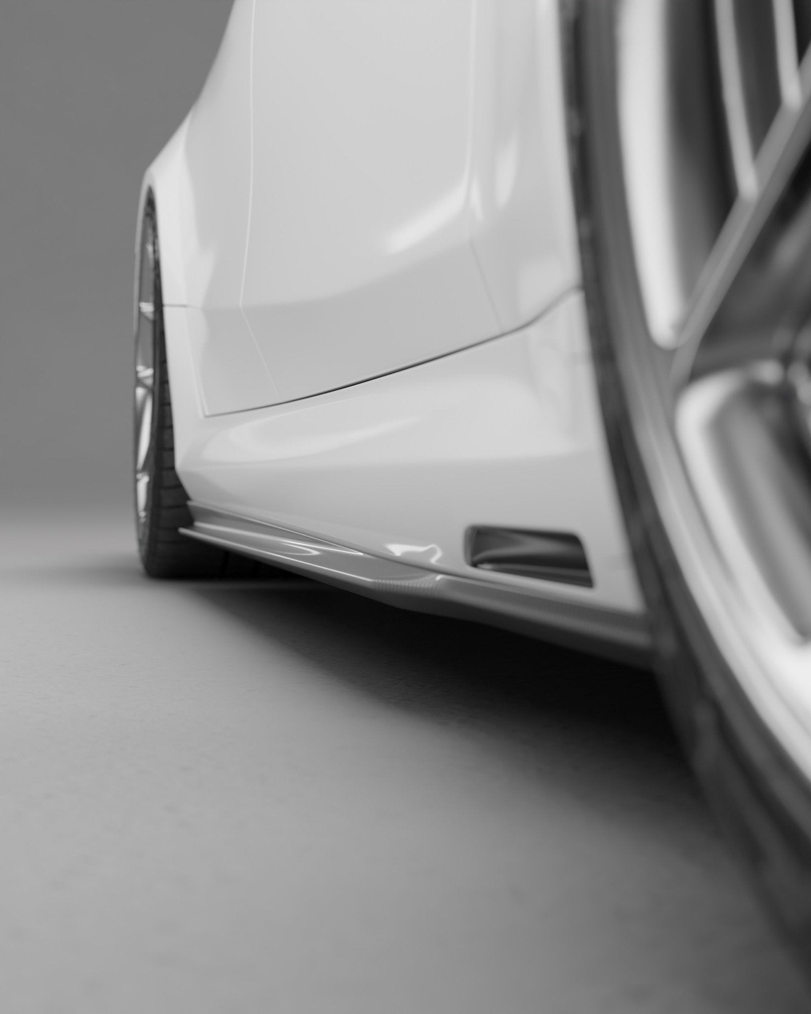 Yahua BMW M5 G90 G99 Pre-Preg Carbon Fibre PR-1 Side Skirts