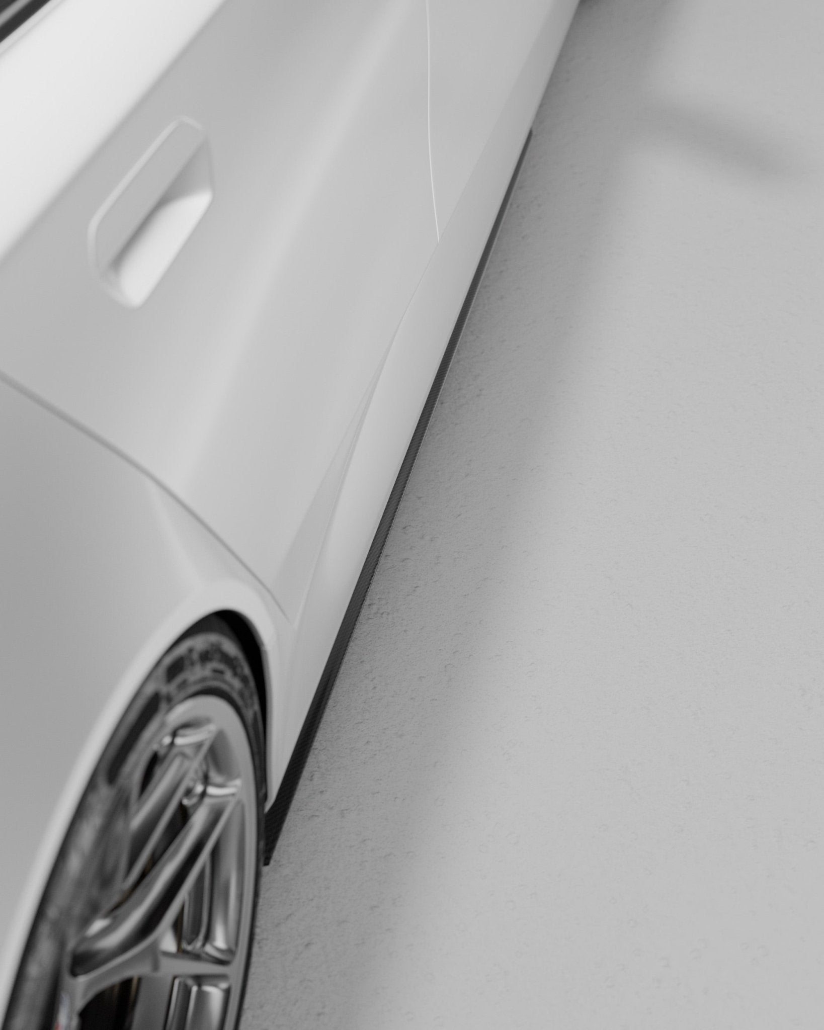 Yahua BMW M5 G90 G99 Pre-Preg Carbon Fibre PR-1 Side Skirts