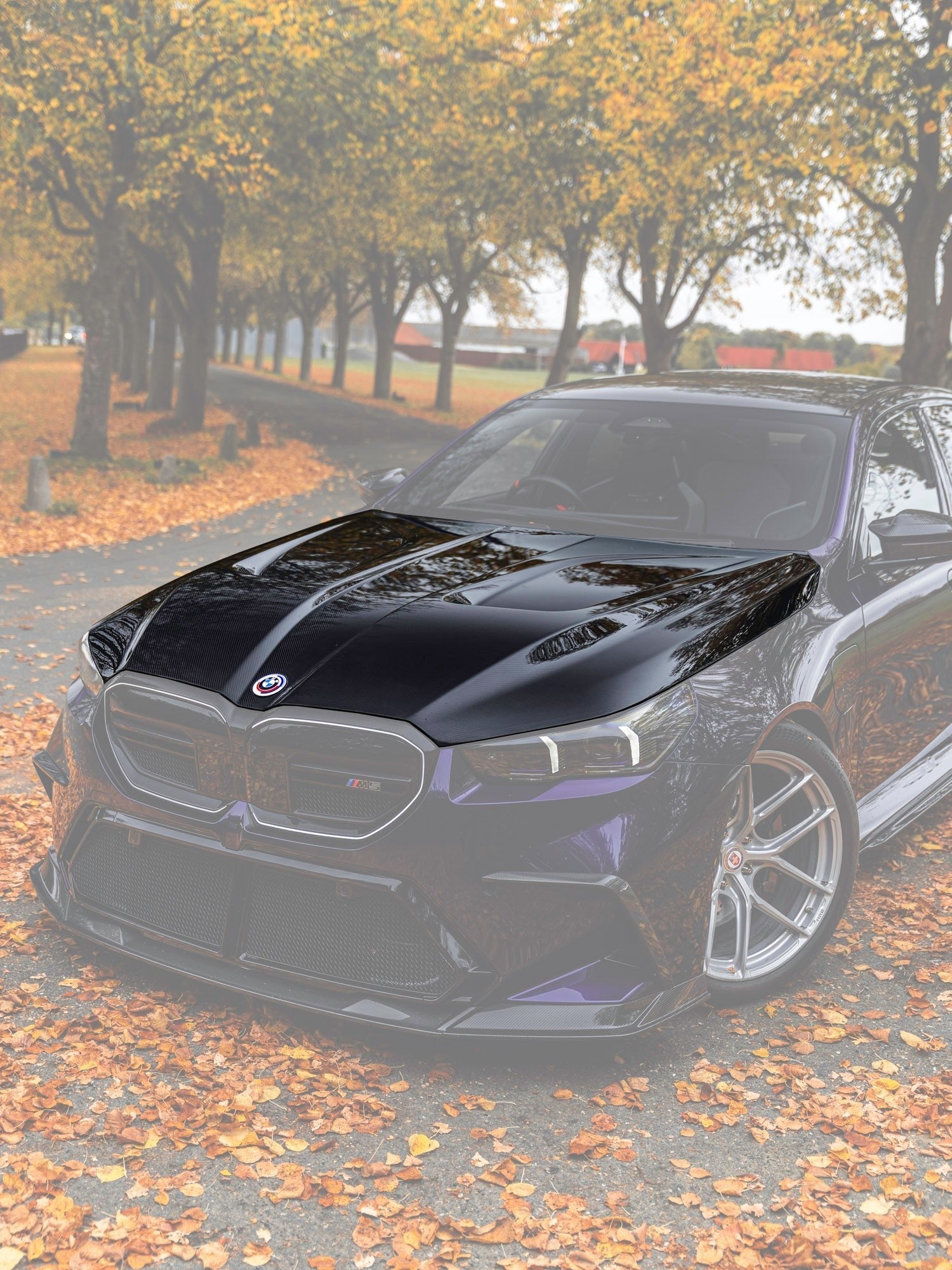 Yahua BMW M5 G90 G99 Pre-Preg Gloss Carbon Fibre GT Front Bonnet