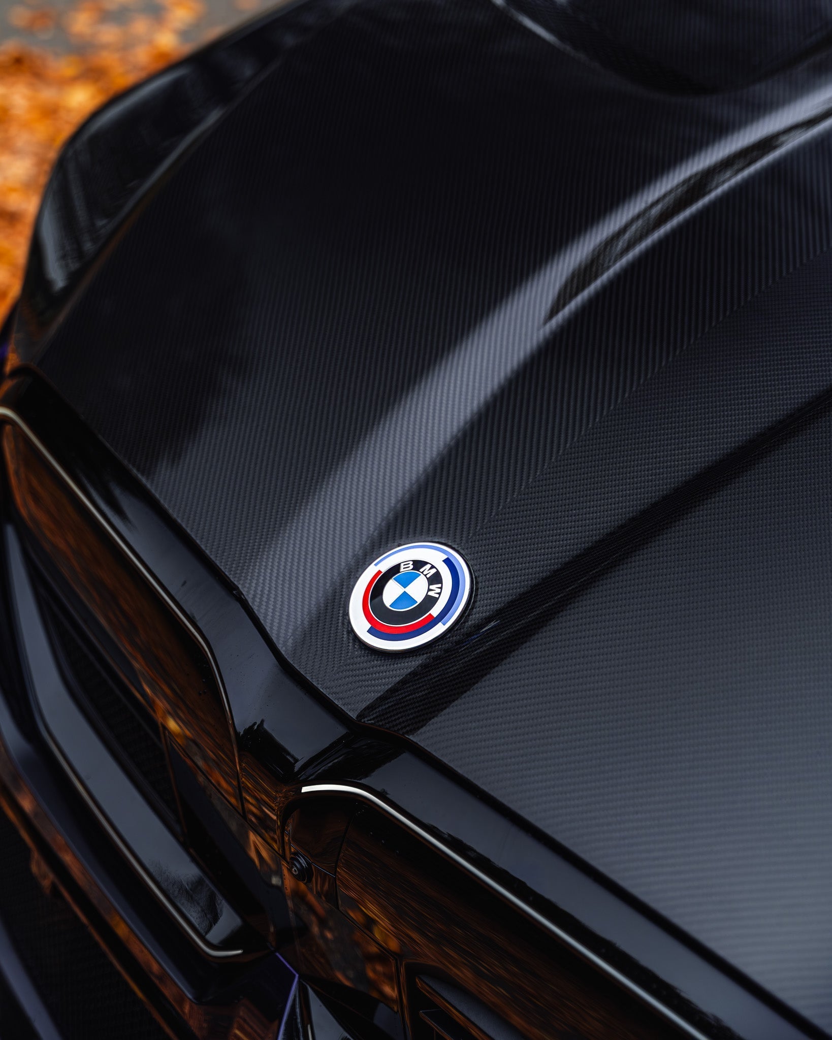 Yahua BMW M5 G90 G99 Pre-Preg Gloss Carbon Fibre GT Front Bonnet