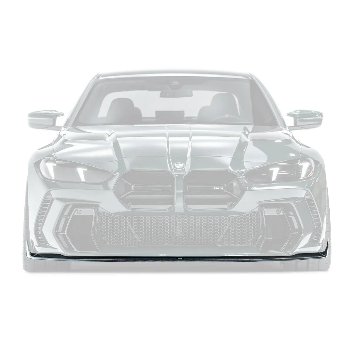 Yahua BMW M3 G80 G81 & M4 G82 G83 Carbon Fibre Splitter for V2 Bumper (2021+)