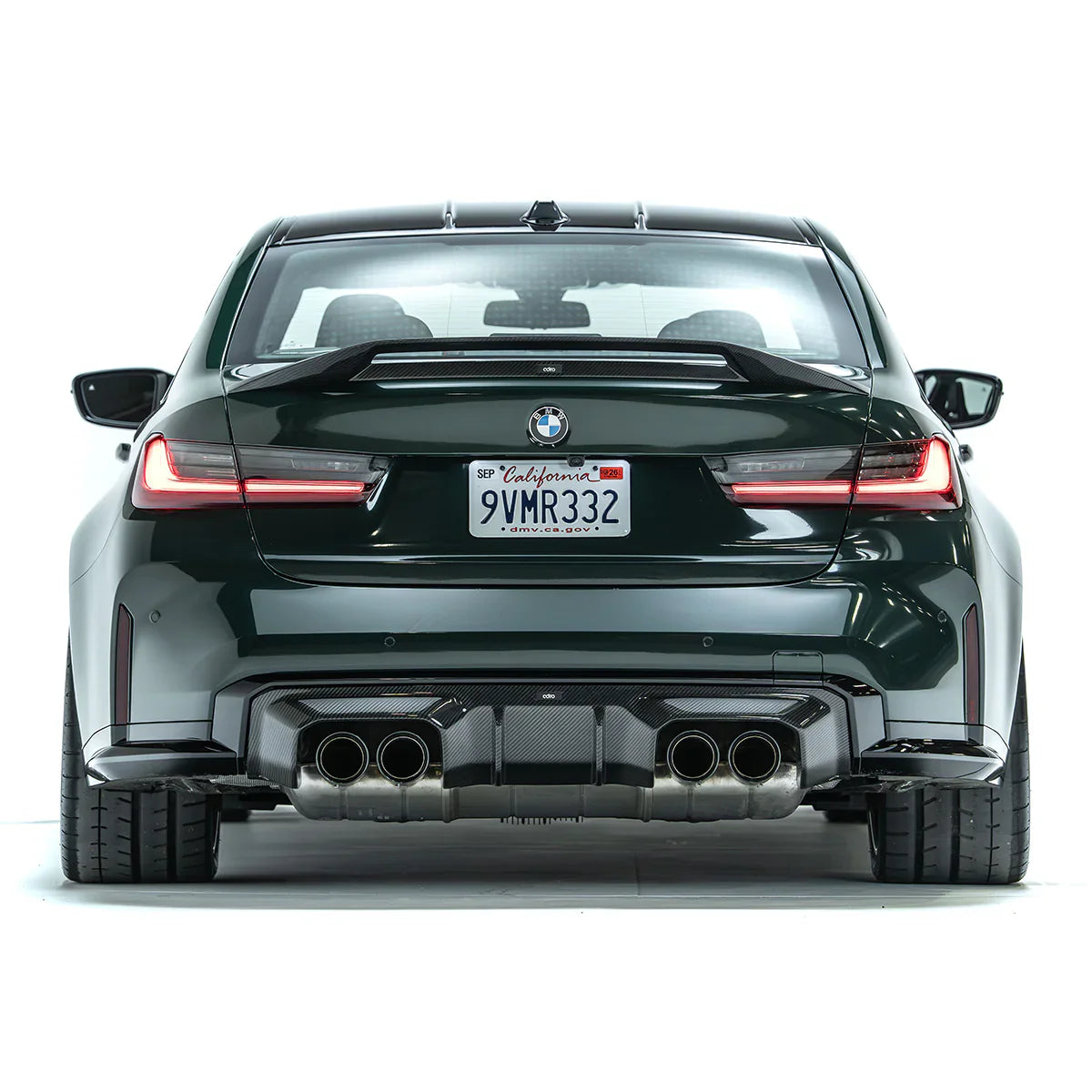 Yahua BMW M3 G80 G81 & M4 G82 G83 Pre-Preg Carbon Fibre Rear Diffuser V2 (2021+)