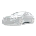 Yahua BMW M3 G80 G81 Pre-Preg Carbon Fibre Side Skirts V2 (2021+)