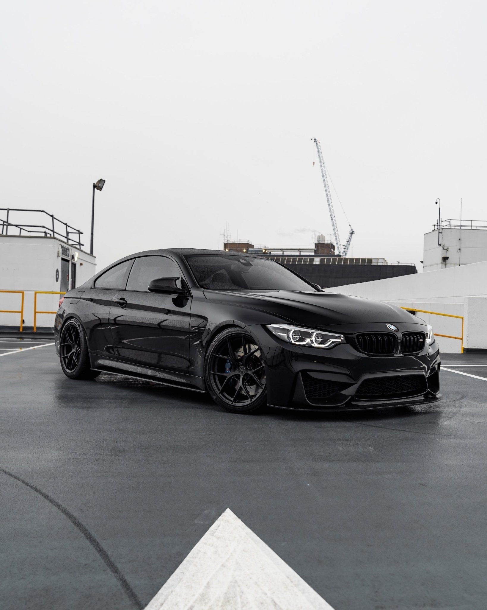 Bola FP2 Forged 19" Satin Black Wheels for BMW M2 F87, M3 F80, M4 F82