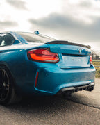 Yahua BMW M2 & M2 Competition F87 Carbon Fibre Rear Diffuser (2015-2021)