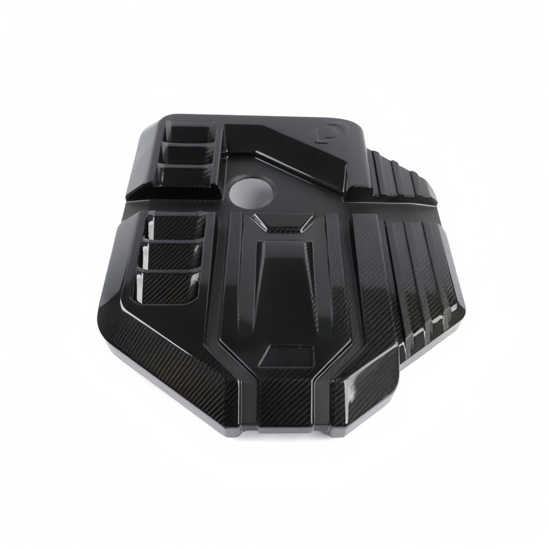 Yahua Gloss Carbon Fiber Engine Cover - M2/M3/M4 G8X