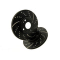 Yahua Performance Turbo Grooved Discs Rear 320mm - 5 Series E60/E61