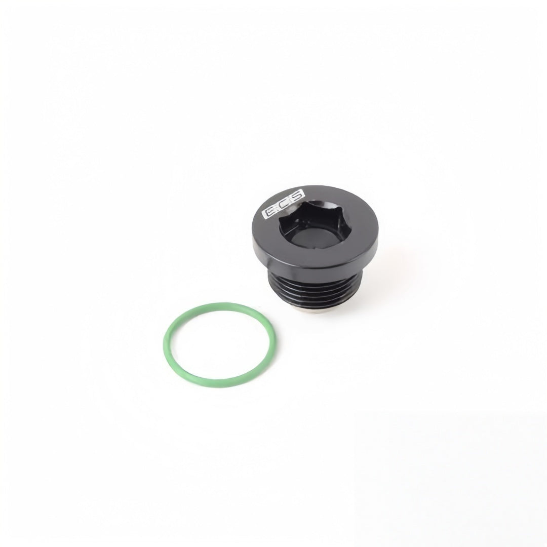 ECS Magnetic Differential Oil Drain Plug - M22x1.5 - 14mm Hex Socket