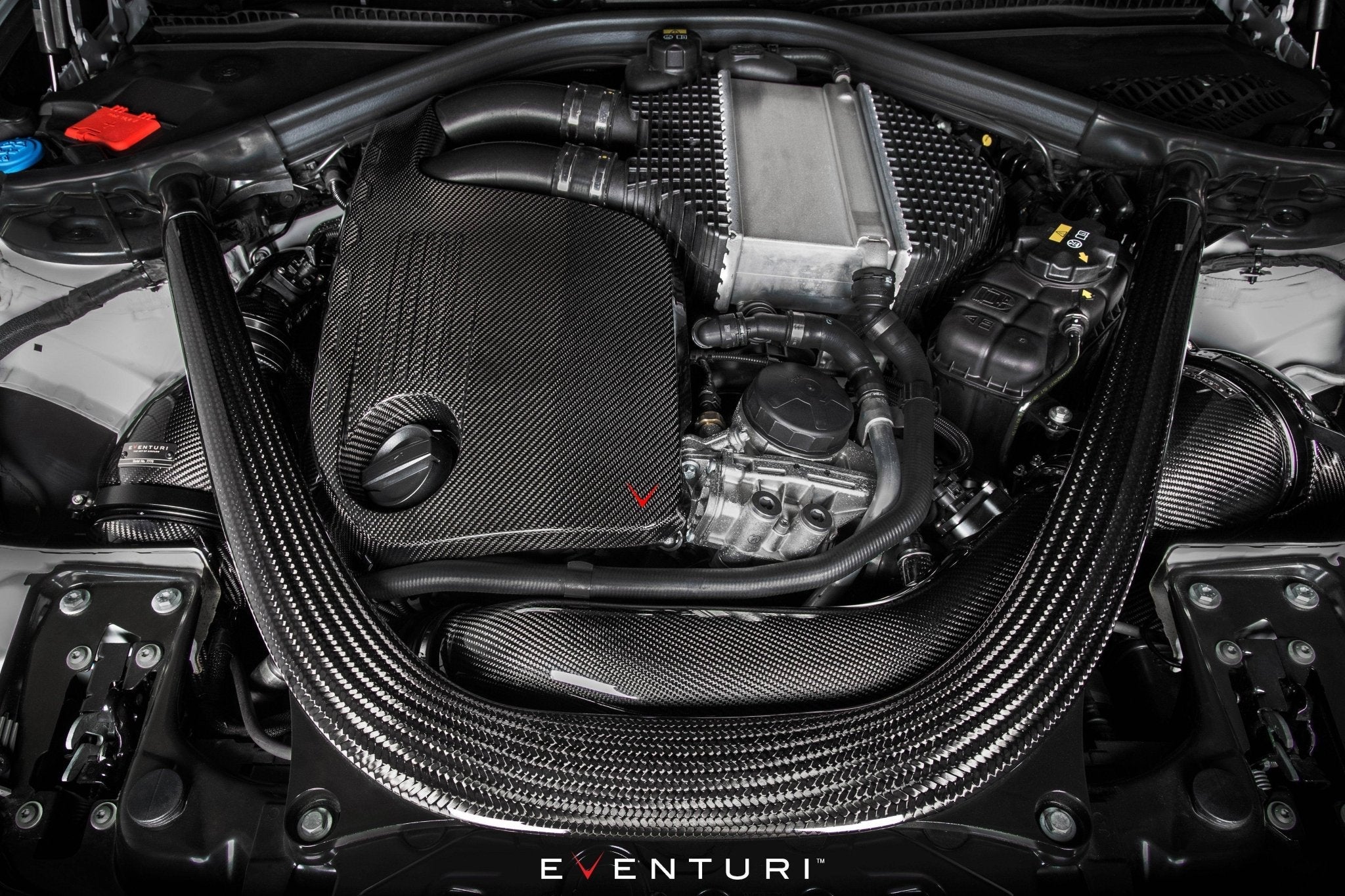Yahua Carbon Fibre Engine Dress Up for BMW S55 M Models (2015-2021, F80 F82 F87)