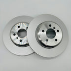 BMW GENUINE 2 PIECE REAR BRAKE DISCS (PAIR) - F3X - 345MM - MSPORT BRAKES (BLUE CALIPERS)