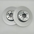 BMW GENUINE 2 PIECE FRONT BRAKE DISCS (PAIR) - F3X - 370MM - MSPORT BRAKES (BLUE CALIPERS)