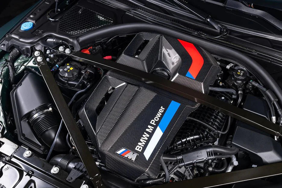 Yahua Genuine M-Style BMW G87 M2, G80 G81 M3 & G82 G84 M4 Carbon Fibre Engine Cover