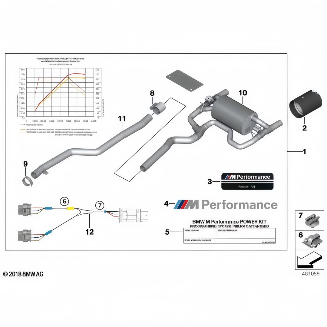 Yahua Genuine M-Style Power & Sound Exhaust Kit
