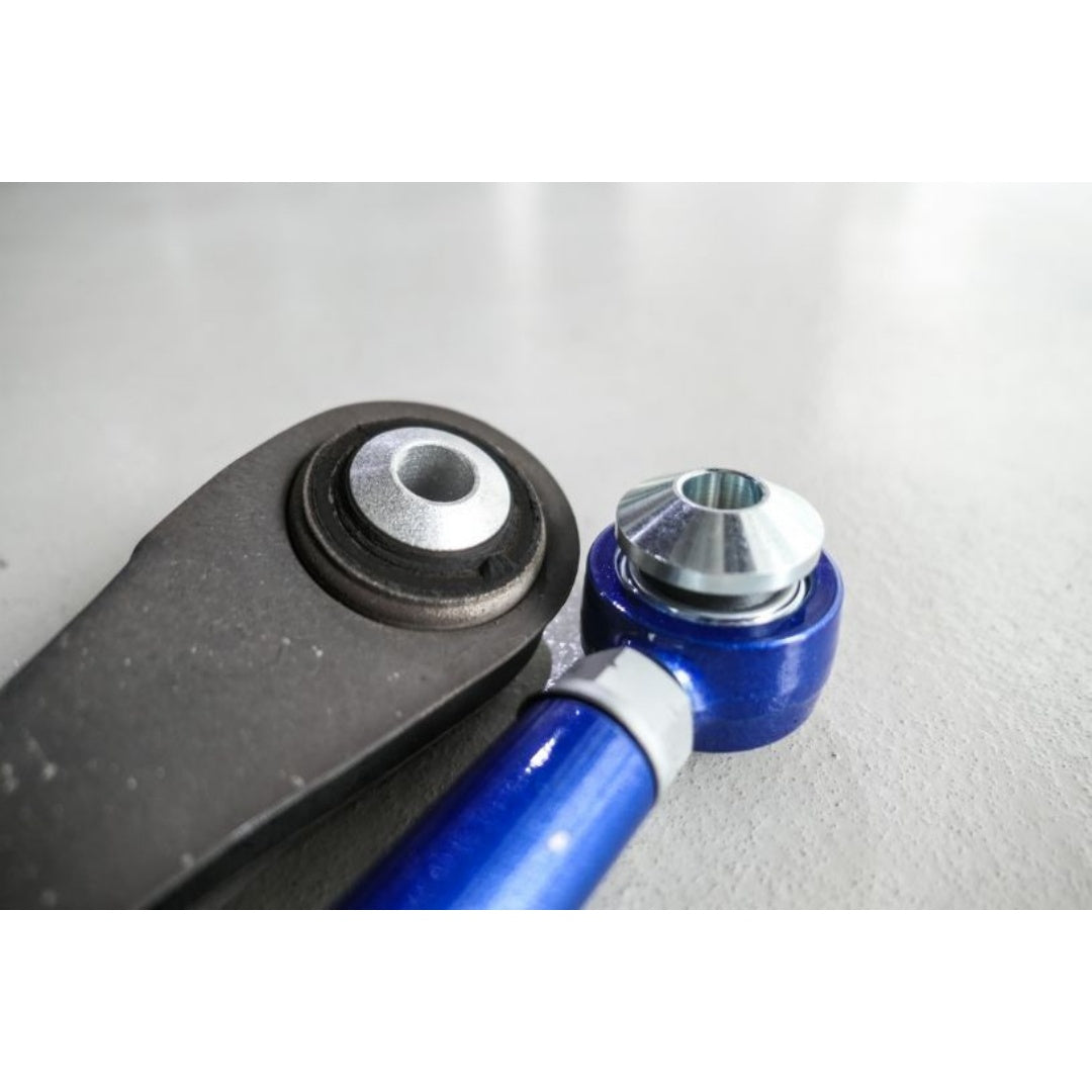 Hardrace Adj. Camber / Toe / Caster Arm - BMW 5 Series G30/G31/ 6 Series G32/ 7 Series G11/G12/ 8 Series G14/G15/G16 Rear Toe Kit (Harden Rubber + Pillow Ball) - 2Pcs/Set