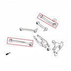 Hardrace Adj. Camber / Toe / Caster Arm - Bmw M3 F80 M4 F82 Rear Front Lower Arm (Pillow Ball) 2Pcs/Set Notice : 4Pcs For One Vehicle