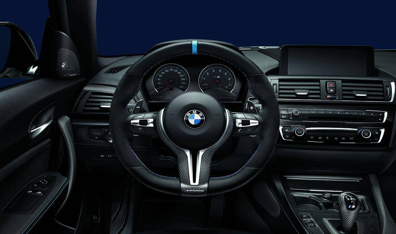 Yahua M-Style Alcantara Steering Wheel for BMW M Vehicles (2014-2021, F80 F82 F87)