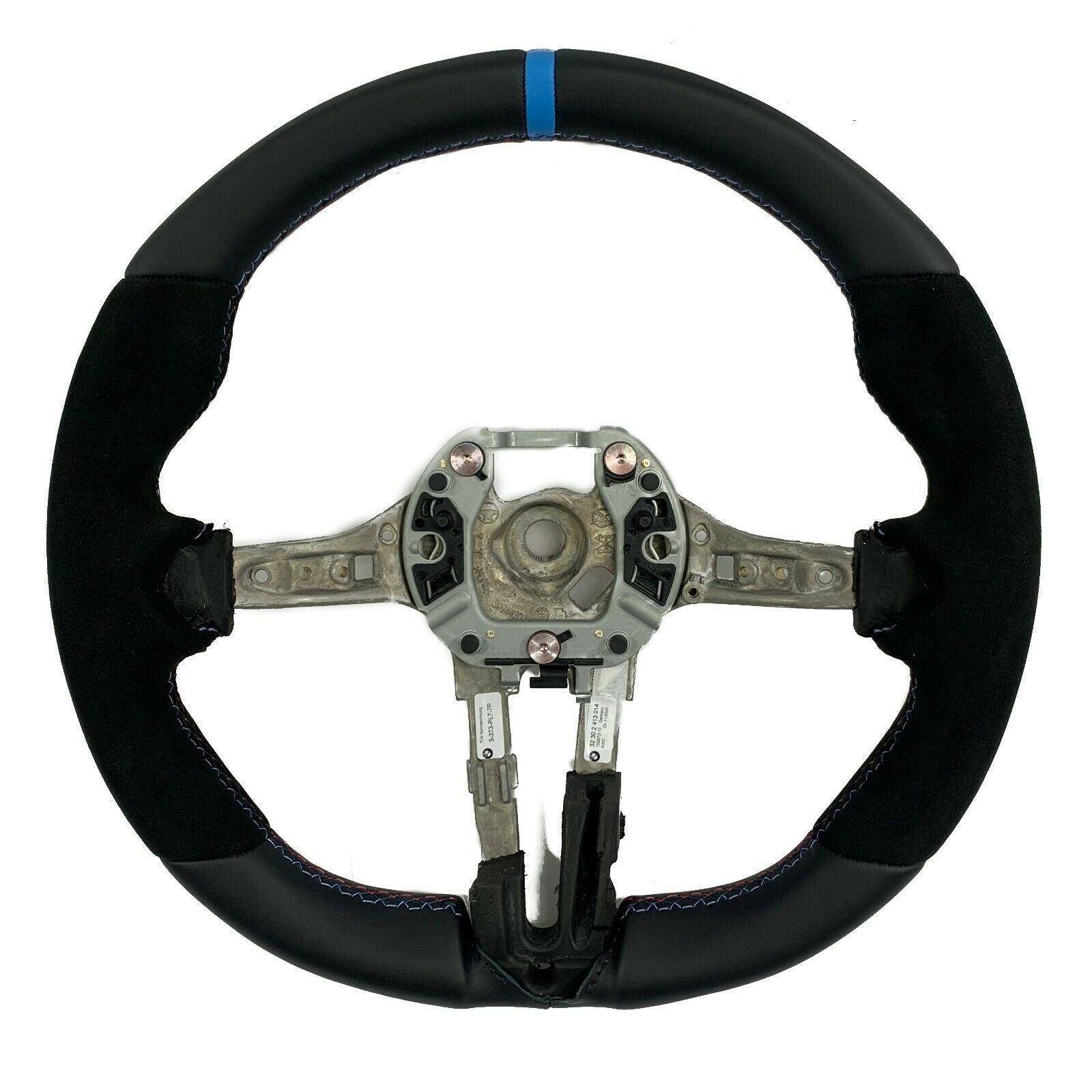 Yahua M-Style Alcantara Steering Wheel for BMW M Vehicles (2014-2021, F80 F82 F87)