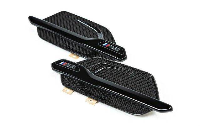 M Performance Carbon Fibre Side Fender Trims for BMW M2 & M2 Competition (2015-2021, F87)