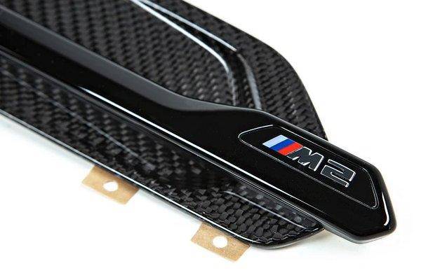 M Performance Carbon Fibre Side Fender Trims for BMW M2 & M2 Competition (2015-2021, F87)