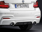 Yahua M-Style Rear Diffuser for BMW M235i & M240i (2014-2020, F22 F23)